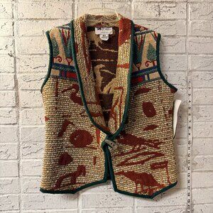 E. St. Clair Designs Southwest Tapestry Vest – M/L – Austin, Texas
